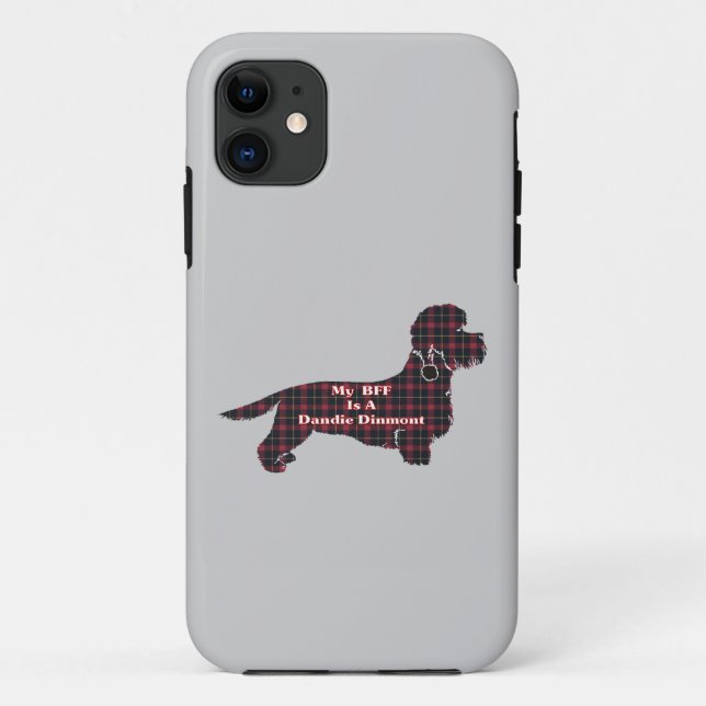 Dandie Dinmont Terrier BFF Case-Mate iPhone Case (Back)