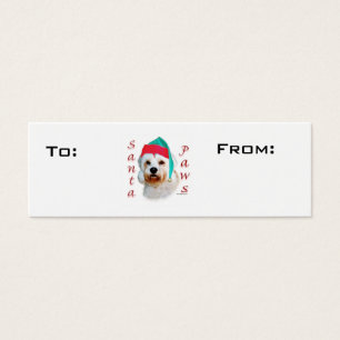 Dandie Dinmont Terrier Paws Gift Tags