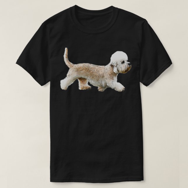 Dandie Dinmont terrier  T-Shirt (Design Front)