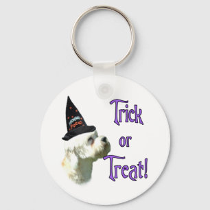 Dandie Dinmont Terrier Trick Keychain