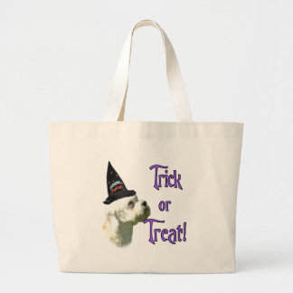 Dandie Dinmont Terrier Trick Large Tote Bag