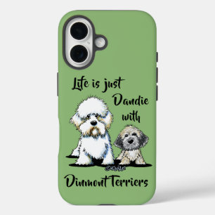Dandie Dinmont Terriers iPhone 16 Case