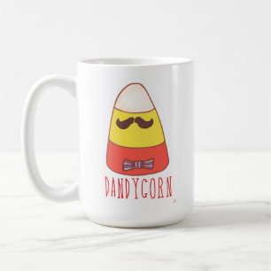 Dandy Corn Funny Cute Cartoon Candy Fun Coffee Mug