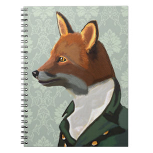 Dandy Fox Portrait 2 Notebook
