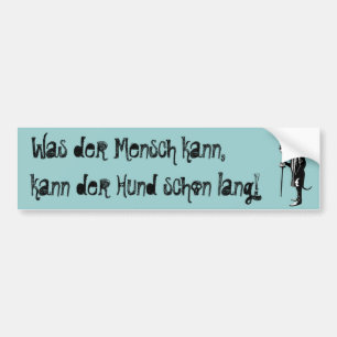 Dandy Great Dane personlized Bumper Sticker