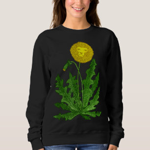 DANDY LION Dandelion FUNNY SURREAL GARDEN WEED SO Sweatshirt