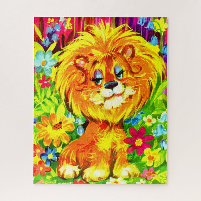 dandy lion jigsaw puzzle (Vertical)