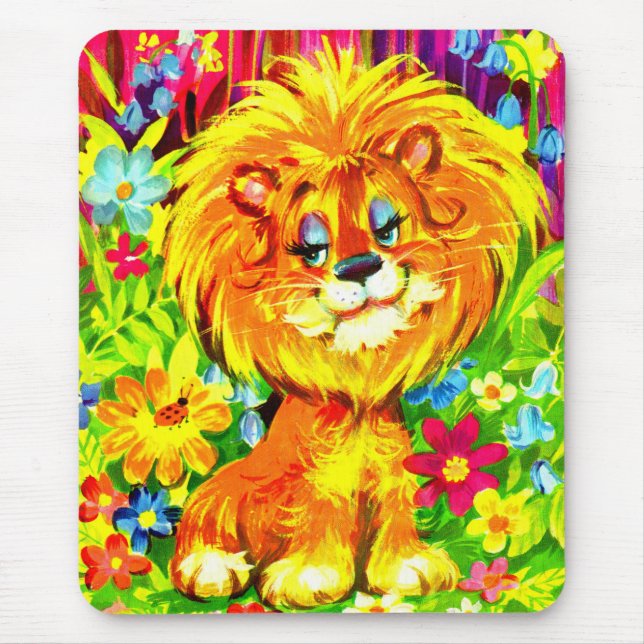 dandy lion mouse pad (Front)