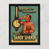 DANDY SHANDY Beverage Ad Vintage Advertising Re~PC