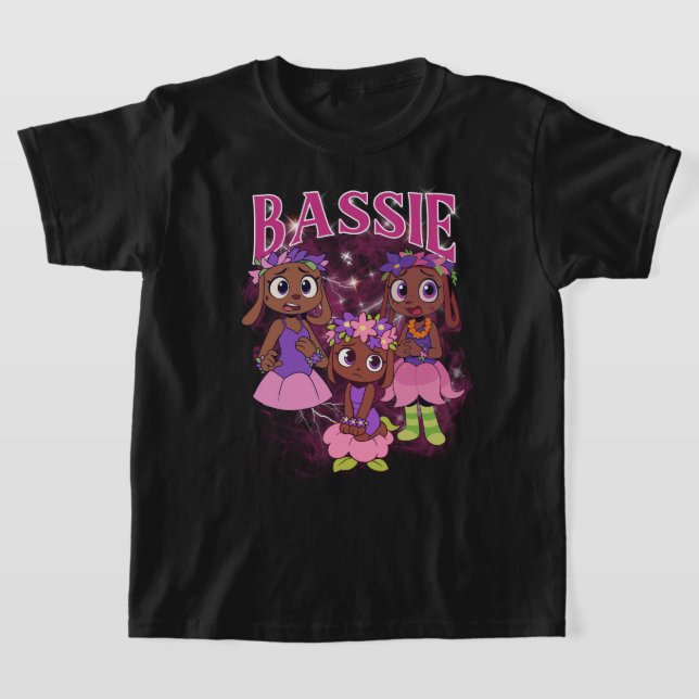 Dandy's World Cute design | Dandy's Bassie Toon  T-Shirt (Laydown)