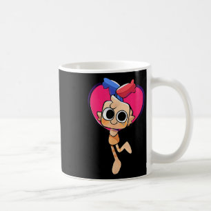 Dandys World Goob Plush Heart For Birthday And Dec Coffee Mug