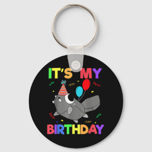 Dandys World Pebble Birthday Decoration For Kids B Keychain
