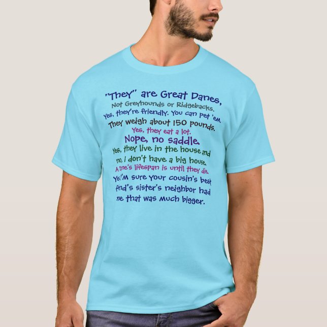 Dane Answers T-Shirt (Front)