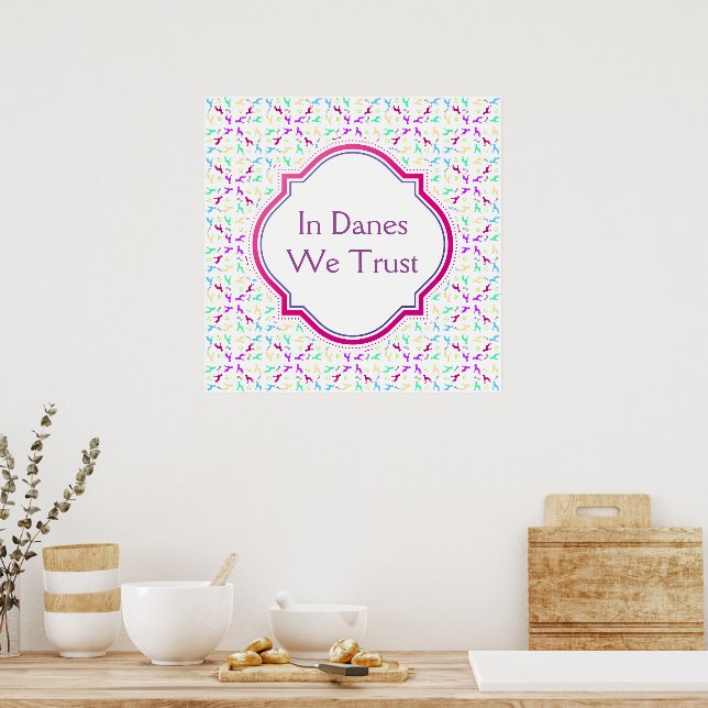 Dane Pattern Poster (Kitchen)