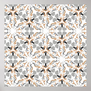 Dane Pattern Poster