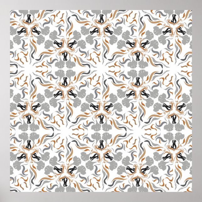 Dane Pattern Poster (Front)