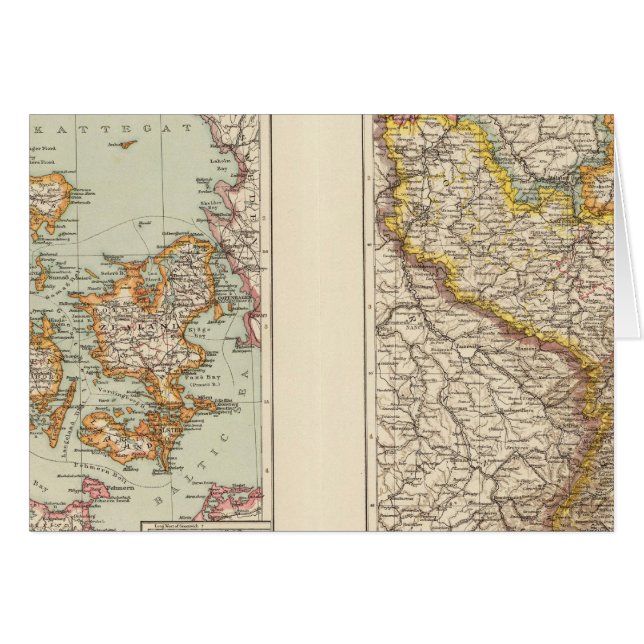 Danemark, Alsace Lorraine, Palatinat (Devant horizontal)