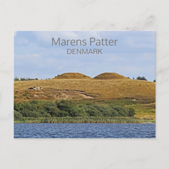 Danemark, carte postale Marens Patter ! (Devant)