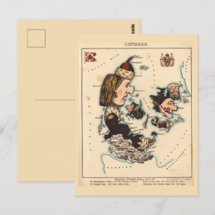 Danemark Cartes photos Carte postale Vintage