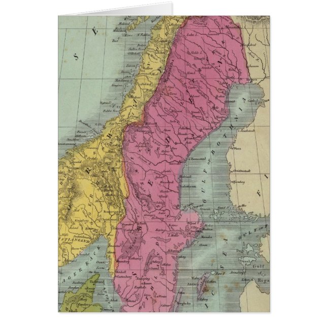 Danemark Suède et Norvège (Devant)