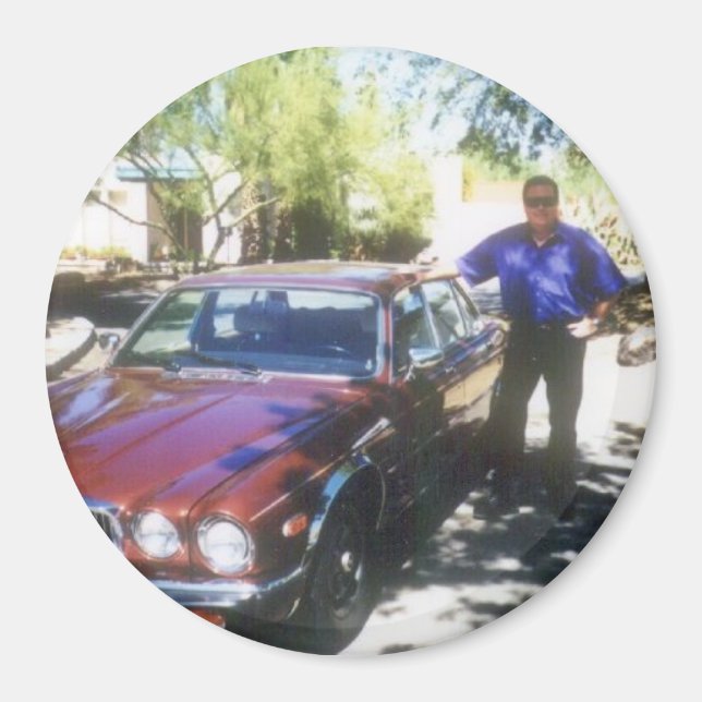 Dane's Jaguar Magnet (Front)