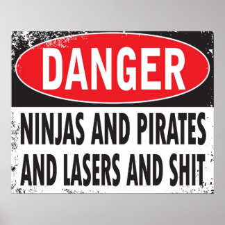 DANGER ! Affiche