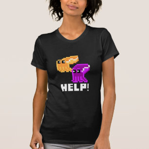 Danger "aide de seiches !" Le T-shirt des femmes