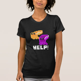 Danger "aide de seiches !" Le T-shirt des femmes