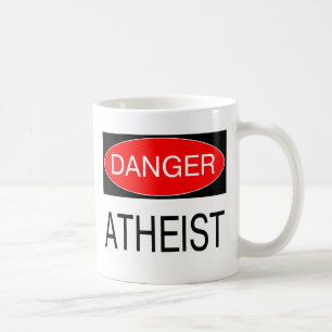 Danger - Atheist Funny T-Shirt Mug Casquette Apron