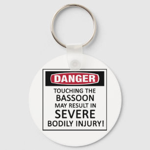 Danger Bassoon Keychain