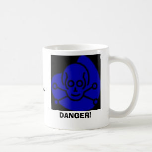Danger, DANGER!, Contains Dihydrous MonoxideHar... Coffee Mug