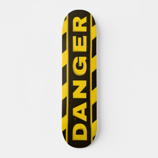 Danger Danger Skateboard Deck (Front)