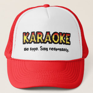 Danger de karaoke - casquette #2