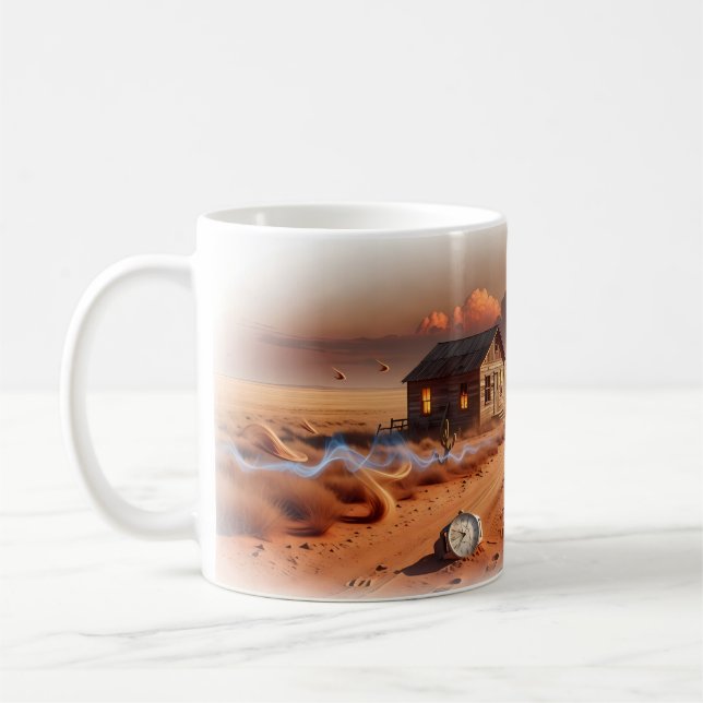 Danger Folklore Ahead Desert Mystery Mug (Left)