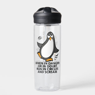 Danger Funny Penguin CamelBak Eddy Water Bottle