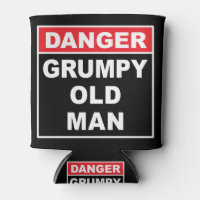 Danger: Grumpy Old Man - Funny Gag Joke Gift