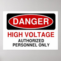 Danger High Voltage