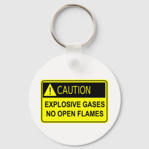 Danger! Keychain