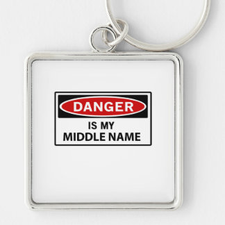 Danger Keychain