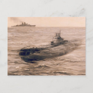 Danger Lurking Postcard