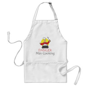 Danger Man Cooking Standard Apron