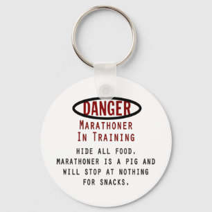 Danger Marathoner Keychain