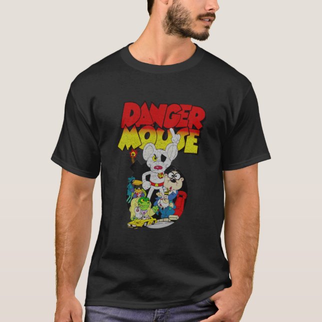 Danger Mouse - Vintage  Essential T-Shirt (Front)