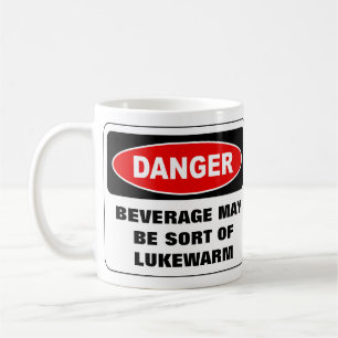 danger mug - customized text
