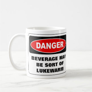 danger mug - customized text