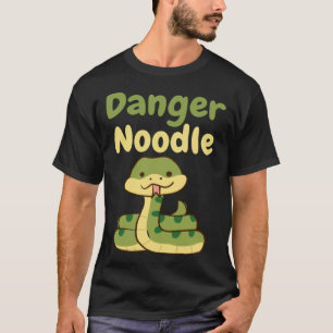 Danger Noodle Cute Snake Reptile T-Shirt
