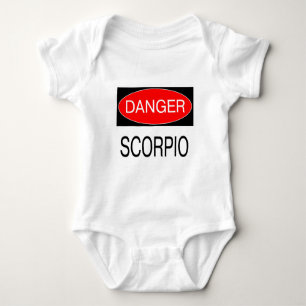 Danger - Scorpio Funny Astrology T-Shirt Hat Mug Baby Bodysuit