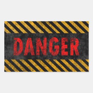 Danger Sticker