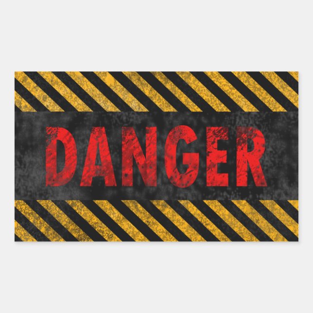 Danger Sticker (Front)