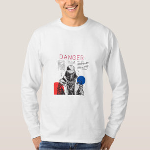 Danger styker mockup  Design T-Shirt